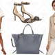 Etched Hem Kimono Dress, $60 | Kaelyn Gingham Leather Strappy Sandals, $45 | Signature Crossbody Tote, $38 | Linen Blend Moto Jacket, $65